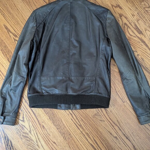 Vintage (70's?) Wolsey 1755 Leather Moto/Bomber Jacket - Picture 2 of 11